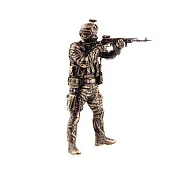 Бронзовая статуэтка «Спецназовец» — фотография 3