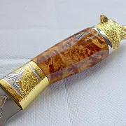 Ручная работа: Нож «Волк» №6 из Златоуста — фотография 5