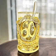 Подстаканник «60 лет» для чая на юбилей — фотография 1