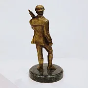 Бронзовая композиция «Шахтёр», 0,4 кг — фотография 2