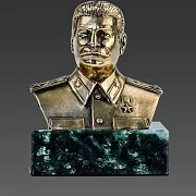 На память: Бронзовый бюст «И.В. Сталин» — фотография 2