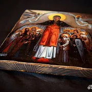Икона "Покров Богоматери" — необычный подарок — фотография 5